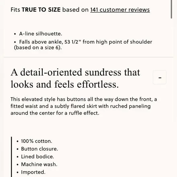 NWT J CREW A-line midi dress in cotton poplin - Picture 5 of 8